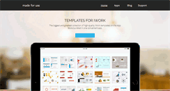 Desktop Screenshot of made-for-use.com
